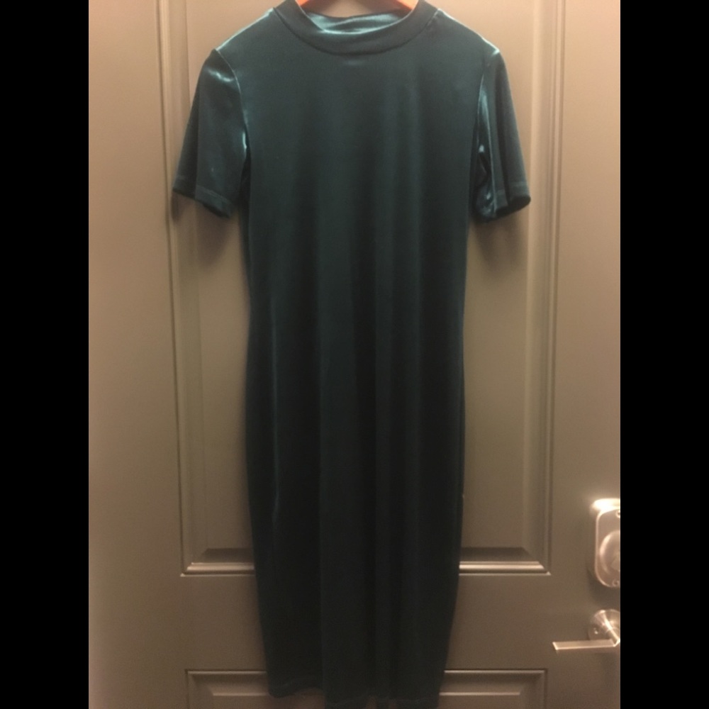 NEW Zara Velvet Dress